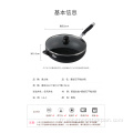 Poêle wok profonde antiadhésive en aluminium